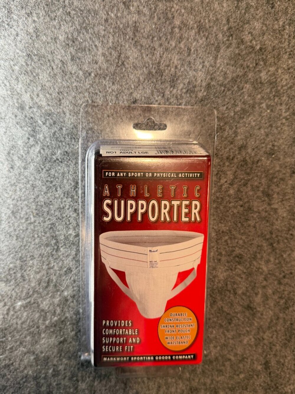 Vintage Markwort Athletic Supporter Jockstrap Small NOS Open Box Made in USA Rar